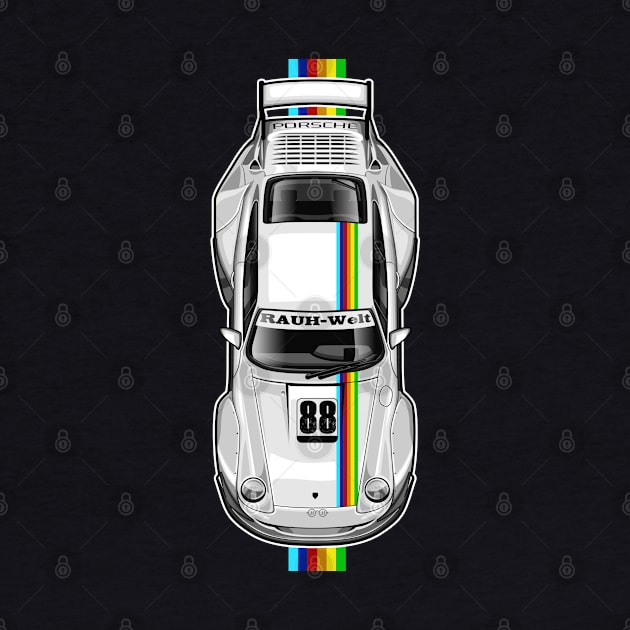 RWB 993 White RGB Livery Series 4 by Jiooji Project